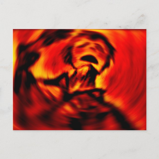 Cartão Postal Cartão-postal de dor (Frente)