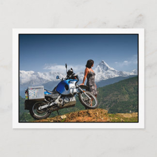 Cartão Postal Cartão-postal de Dreaming de Machhapuchhre