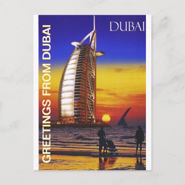 CARTÃO POSTAL CARTÃO-POSTAL DE DUBAI POR MOJISOLA A GBADAMOSI OK (Frente)