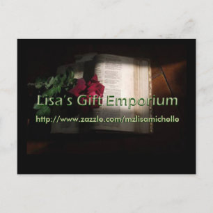 Cartão Postal Cartão-postal de Emporium para Presentes de Lisa