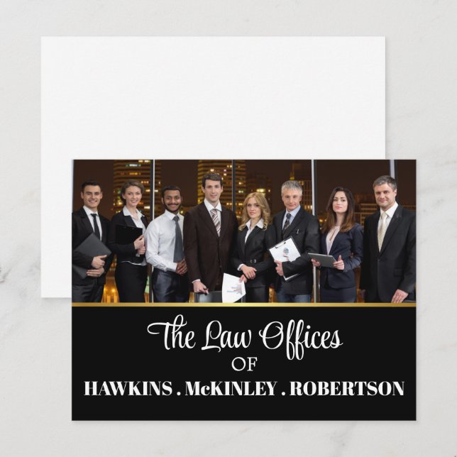 Cartão Postal Cartão-postal de empresa fotográfico (Frente/Verso)