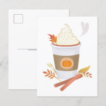 Cartão-postal de Especiaria Pumpkin