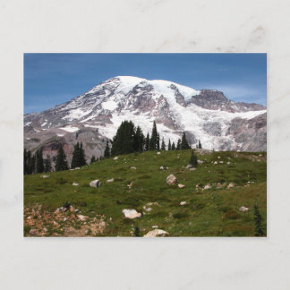 Cartão Postal Cartão-postal de esqui das montanhas Winter