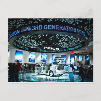 Cartão Postal Cartão-postal de exibição de carro