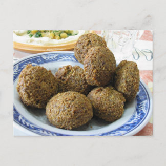 Cartão Postal Cartão-postal de Falafel