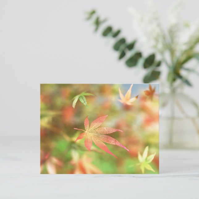 Cartão Postal Cartão-postal de Fall Filigree (Em pé/Frente)