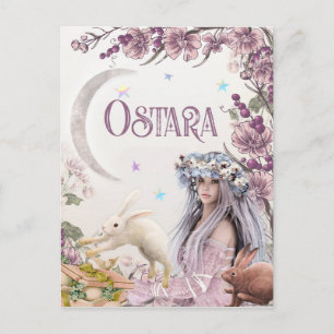 Cartão Postal Cartão-postal de fantasia de página Ostara