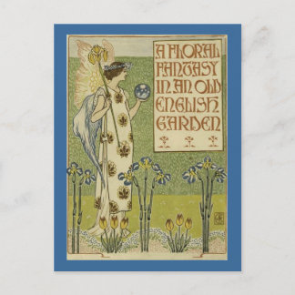 Cartão Postal Cartão-postal de fantasia floral