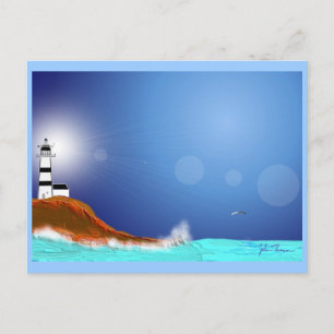 Cartão Postal Cartão-postal de farol