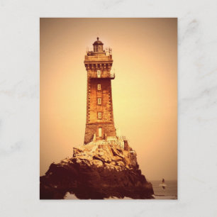 Cartão Postal Cartão-postal de farol antigo