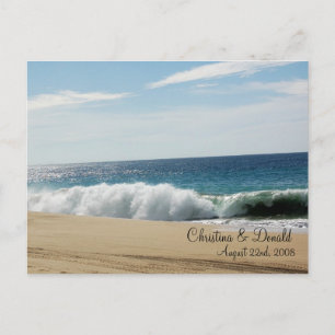 Cartão Postal Cartão-postal de Favor de Casamento