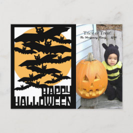 Cartão Postal Cartão-postal de Feliz Halloween