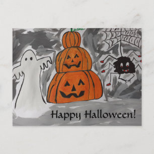 Cartão Postal Cartão-postal de Feliz Halloween