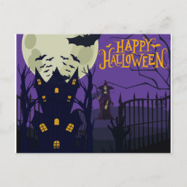 Cartão Postal Cartão-postal de Feliz Halloween