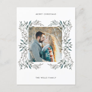 Cartão Postal Cartão-postal de Feriado Moderno Floral