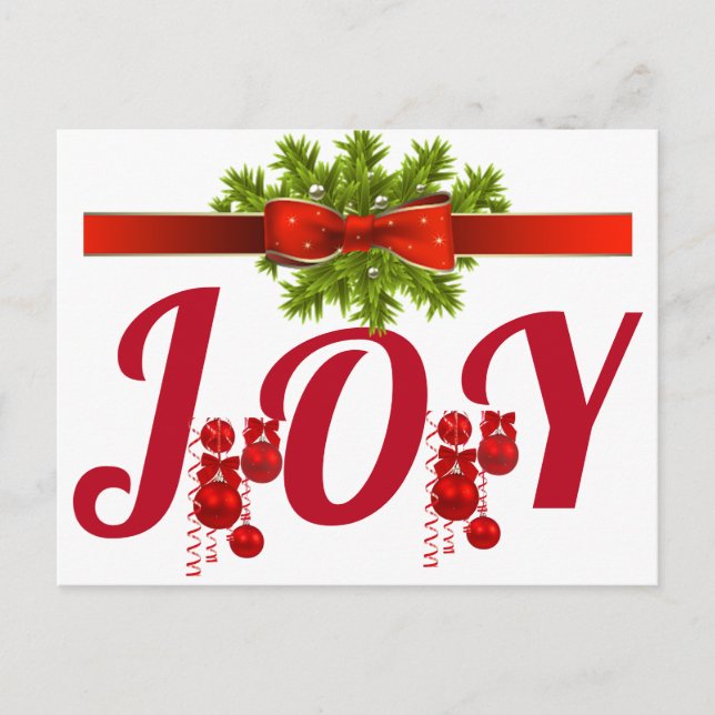 Cartão Postal Cartão-postal de feriado para belas expressões (Frente)