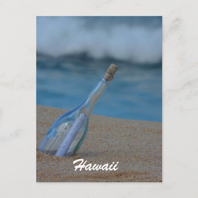 Cartão Postal Cartão-postal de férias tropical (Frente)