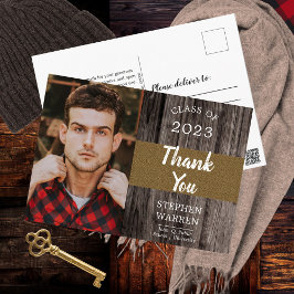 Cartão Postal Cartão-postal de Festa de formatura de Foto em Mad