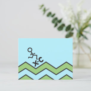 Cartão Postal Cartão-postal de Figura XC entre países em execuçã