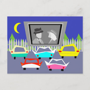 Cartão Postal Cartão-postal de filme com unidade de pequena cid