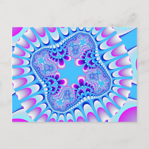 Cartão Postal Cartão-postal de Flor Congelado Personalizado