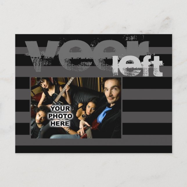 Cartão Postal Cartão-postal de folheto fotográfico de Banda Club (Frente)