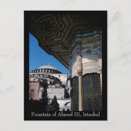 Cartão Postal Cartão-postal de fonte turca