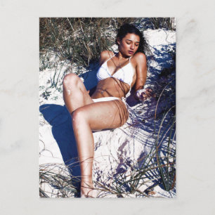 Cartão Postal Cartão-postal de foto da garota Bikini