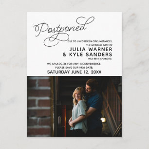 Cartão Postal Cartão-postal de Foto Postado pelo Casamento