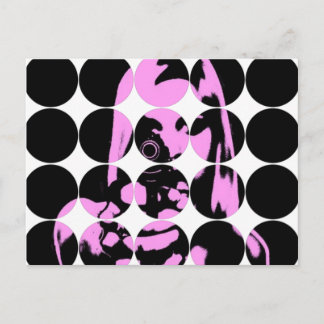 Cartão Postal Cartão-postal de fotografia circular