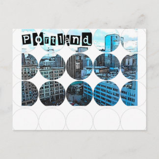 Cartão Postal Cartão-postal de fotografia circular