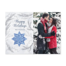 Cartão-postal de fotografia elegante com pastel de