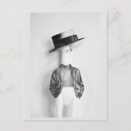 Cartão Postal Cartão-postal de frango de borracha