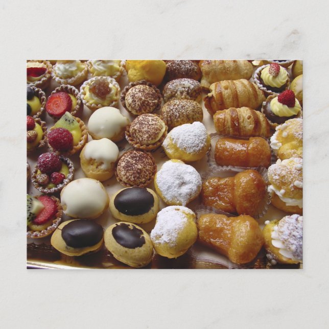 Cartão Postal Cartão-postal de fruta e Comida 13 (Frente)