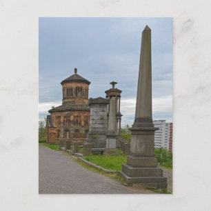 Cartão Postal Cartão-postal de Glasgow Necropolis Monuments