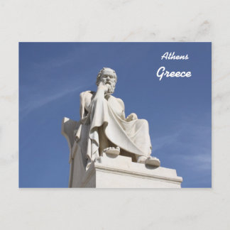 Cartão Postal Cartão-postal de Grécia Sócrates