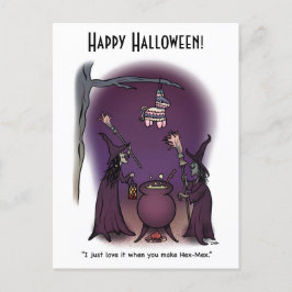Cartão Postal Cartão-postal de Halloween Mex