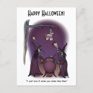 Cartão Postal Cartão-postal de Halloween Mex