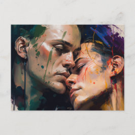 Cartão Postal Cartão-postal de Homens Apaixonados