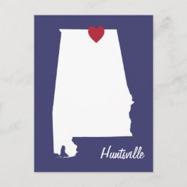 Cartão Postal Cartão-postal de Huntsville Alabama