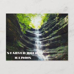 Cartão Postal Cartão-postal de Illinois com fome