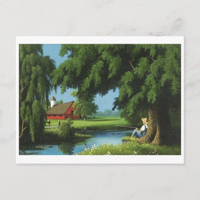 Cartão Postal Cartão-postal de Ilustração Clássico (Frente)