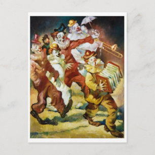 Cartão Postal Cartão-postal de ilustração clássico