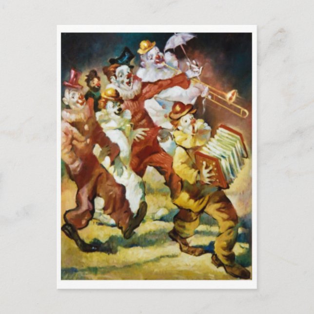 Cartão Postal Cartão-postal de Ilustração Clássico (Frente)