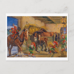 Cartão Postal Cartão-postal de ilustração clássico
