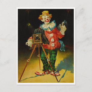 Cartão Postal Cartão-postal de ilustração clássico