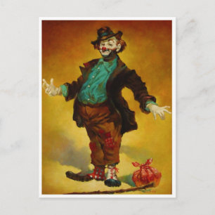 Cartão Postal Cartão-postal de ilustração clássico