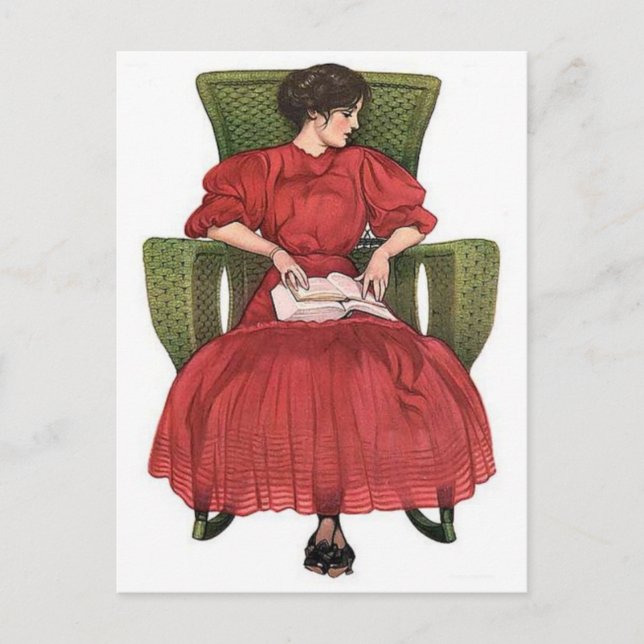 Cartão Postal Cartão-postal de Ilustração Clássico (Frente)