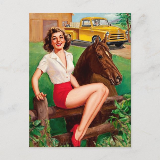 Cartão Postal Cartão-postal de ilustração clássico (Frente)