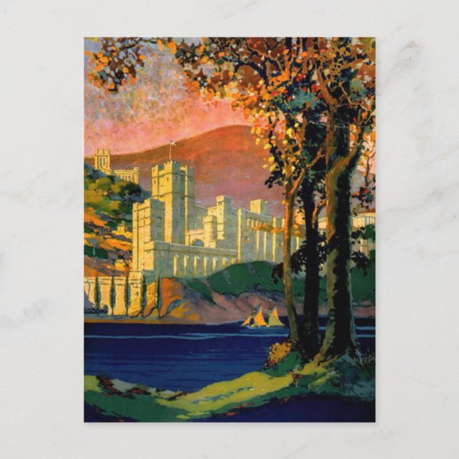 Cartão Postal Cartão-postal de Ilustração Clássico (Frente)